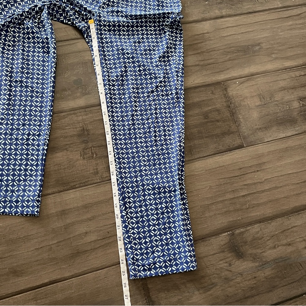 J. Mclaughlin Geometric Patterned Leggings - Size… - image 8